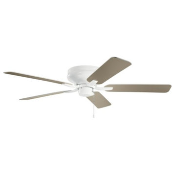 Kichler 330020 52" 5 Blade Hugger Indoor Ceiling Fan - White