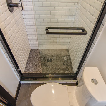 Classic Black and White Bathroom