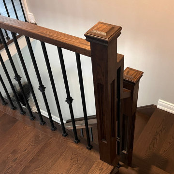 Engineered Wood Flooring, White Oak Stairs, Full House Renovation - Chris