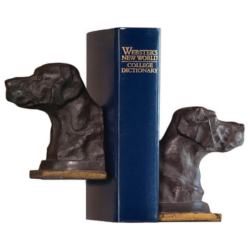 Lab Bookends, Set of 2, Bronze