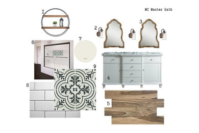 MC Master Bathroom Mood Board