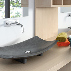 Contemporary Stone Bathroom SInk - Bathroom Sinks
