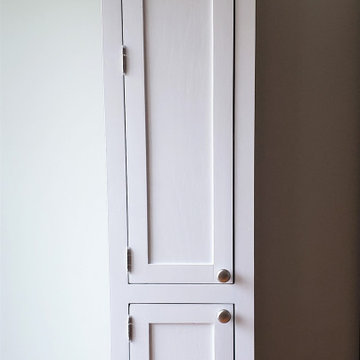 White Tower Linen Cabinet