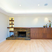 Entry shelving