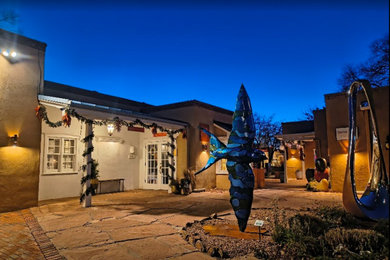 Mountain style exterior home photo in Albuquerque
