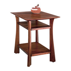 Waterfall End Table - Side Tables And End Tables