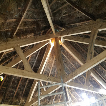 Oak Framed roof support
