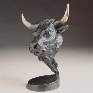 Bull's Dominion Bronze Sculpture