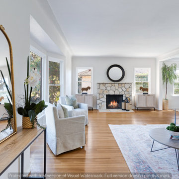 Cozy, Chic & Coastal Style Living Room