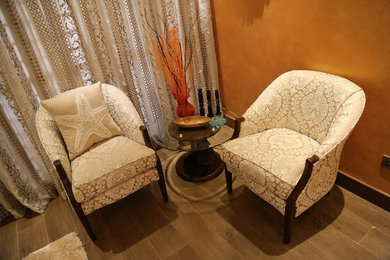 Example of a bedroom design in Other