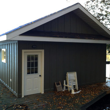 Traditional Muskoka Boathouse