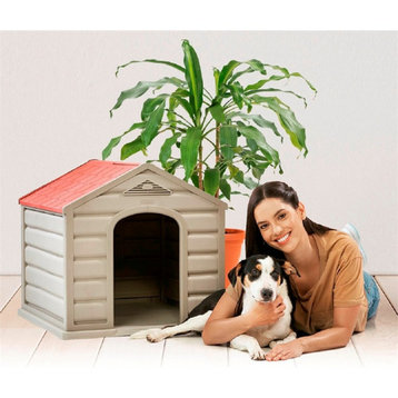 Rimax Dog House for Small Breeds in Taupe