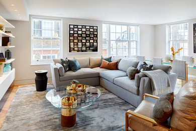 This is an example of a living room in London.