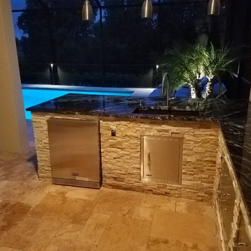 Outdoor Kitchen Tampa Old Memorial Estates