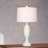 Urn Cottage Antique White Res, Table Lamps, 29.5"