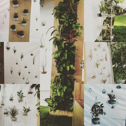 Hanging Pendant Planters Living Ornaments Custom Pottery - Indoor Pots And Planters