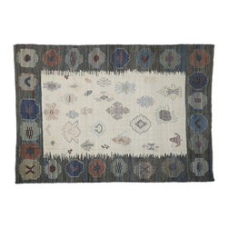 10 x 14 Turkish Kilim Souf Rug 52214 - Area Rugs