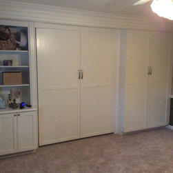 Custom Millwork - Murphy Bed Closed - Murphy Beds