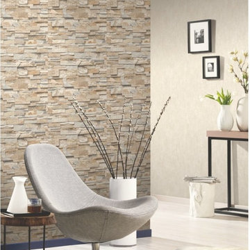 Brick Wallpaper Accent Wall