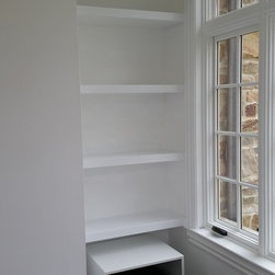 Built-in Shelving - Bookcases
