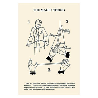 The Magic String, 20" x 30" - Traditional - Prints And Posters - by ...