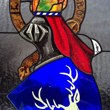 Family Crest Stained Glass