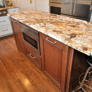 Kitchen Update Done in White Maple