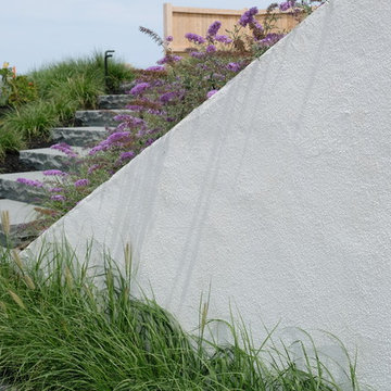 Modern Oceanfront Landscape - Cohasset
