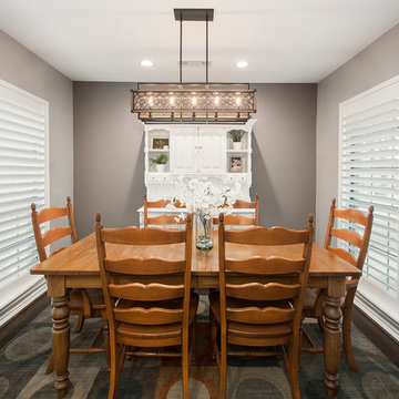 Scott Circle Kitchen & Living Room