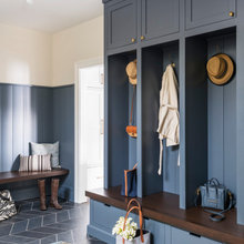 Interior Trim And Bookshelves