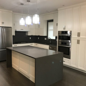 Vancouver modern kitchen, bathroom and closet storage