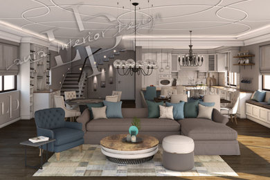 Concept interior design for House