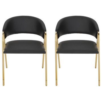 Lucille Modern Upholstered Dining Chair, Set of 2