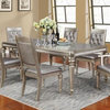 Coaster Furniture Danette Rectangular Dining Table, Metallic Platinum