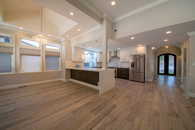 Inspiration for a transitional dining room remodel in San Francisco