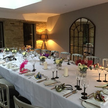 Venetian Mask - 50th Birthday Dinner Party Table