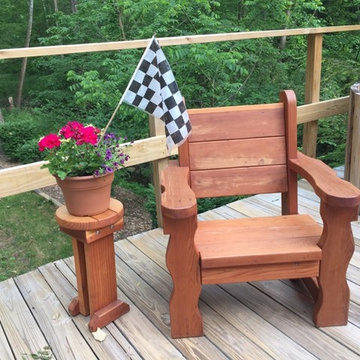 Angel's Wooden Chair
