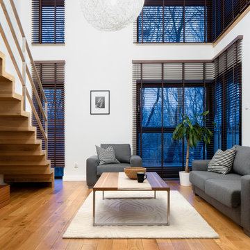 Contemporary Stylish living room, Redmond, WA