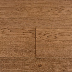European Oak &frac34;&rdquo; Hardwood Flooring, Medium Brown Stuttgart - Hardwood Flooring