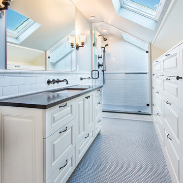 Charming Attic Bathroom