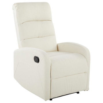 Dormi Recliner Chair, Cream Fabric