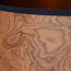 Medium Burl Wood Veneer Drum Lampshade, 60 cm