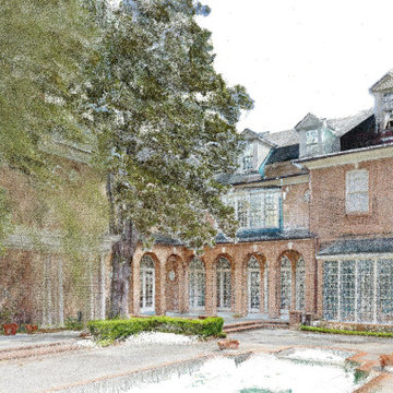 Point cloud scan to Revit as built drawings