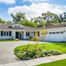 Ranch home entrances
