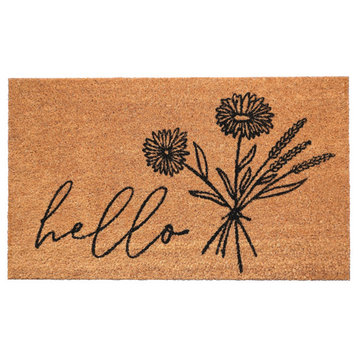 Calloway Mills WildFlower Bouquet Doormat, 36x72