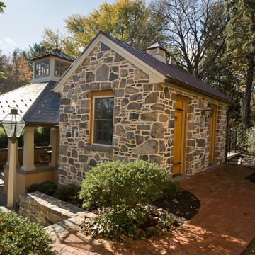Outdoor Pavilion and Bath