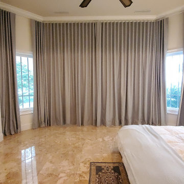 Blackout Draperies for a Guestroom Suite