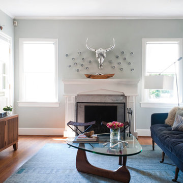 My Houzz: 1930s Outside, Midcentury Modern Inside