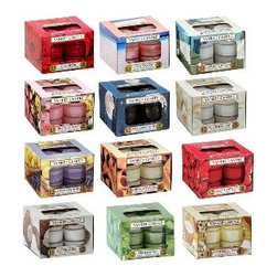 YANKEE CANDLE　クリアカップティーライト12個入り - キャンドル