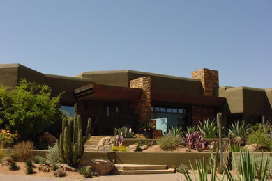 Inspiration for a contemporary home in Phoenix.